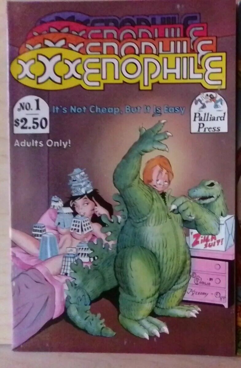 Xxxenophile #1 Palliard Press 1989 Phil Foglio SciFi Fantasy Girl Genius VF 