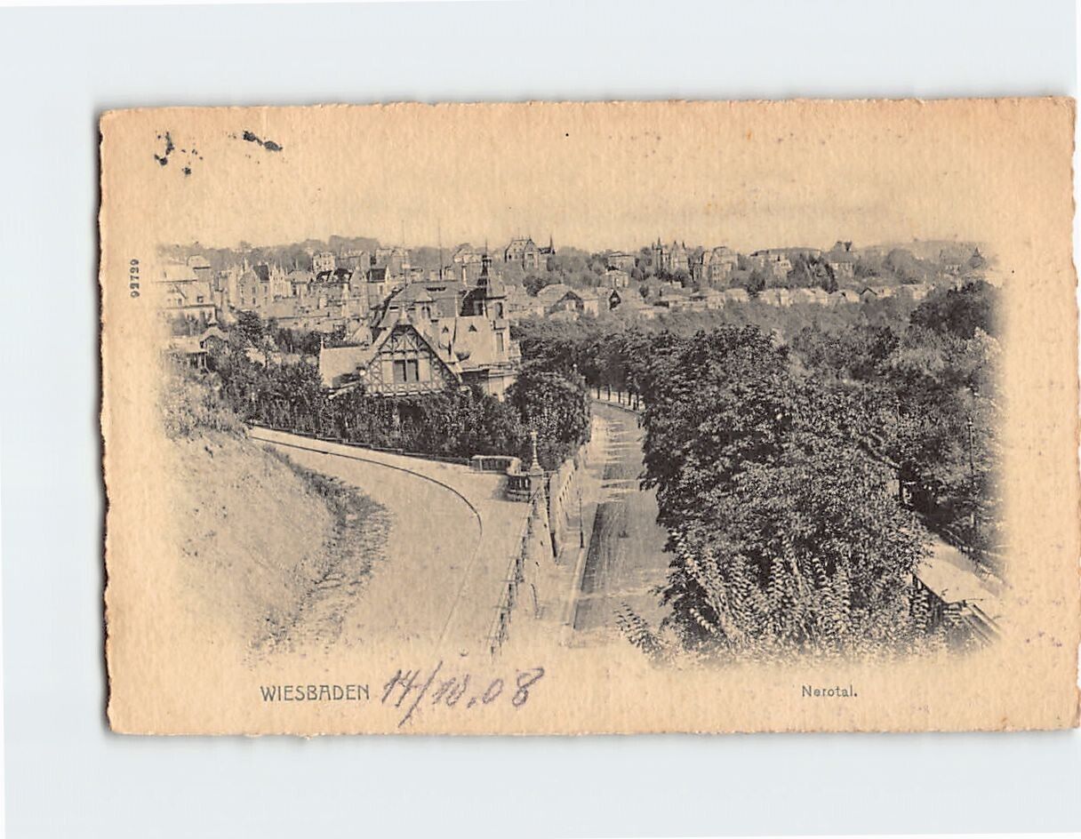 Postcard Nerotal Wiesbaden Germany