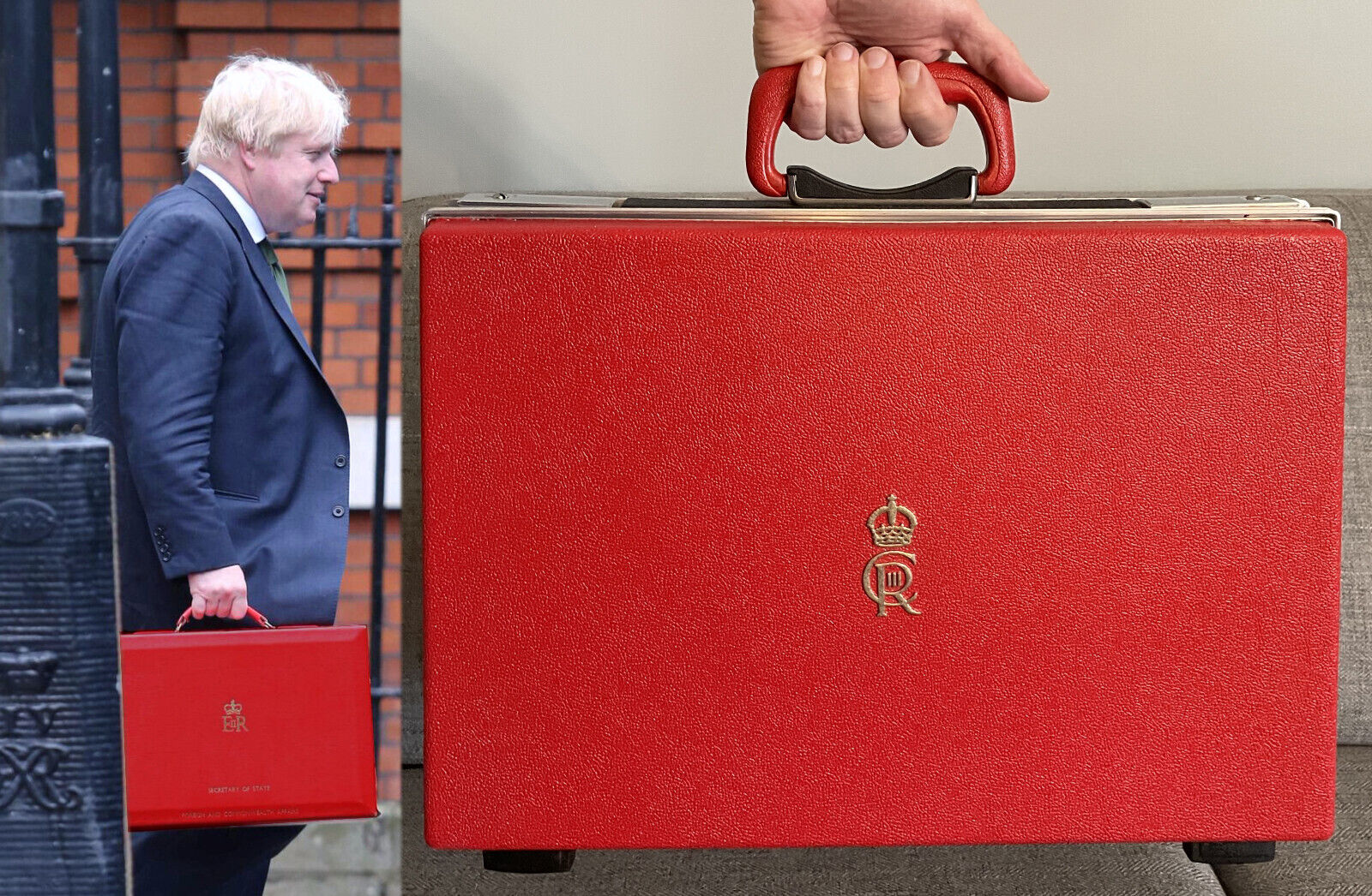King Charles III - British Red Box briefcase - television prop