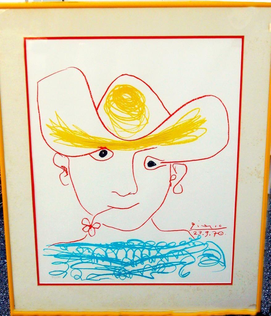 LAST PICASSO LIMITED LITHOGRAPH 