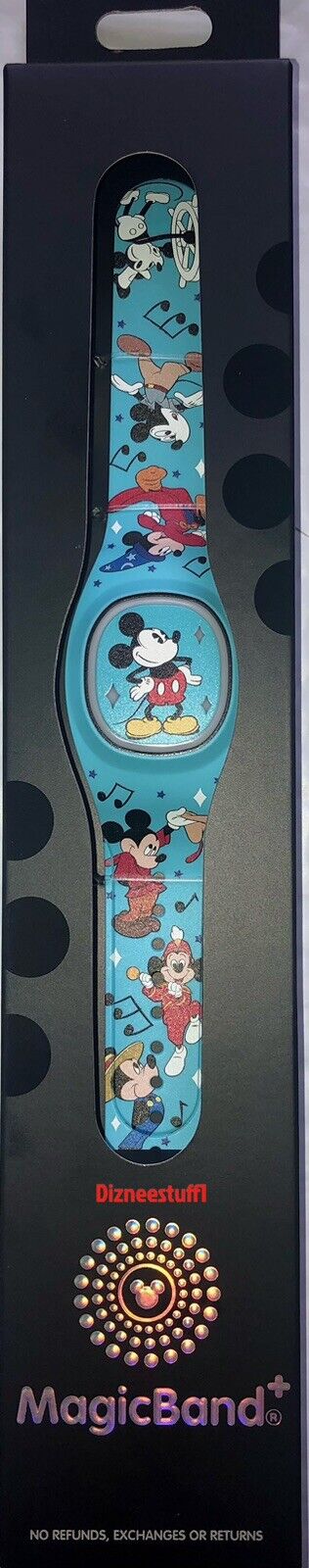 Disney Mickey Mouse Magic Band Plus Mickey Through The Years 2024 Cable Included