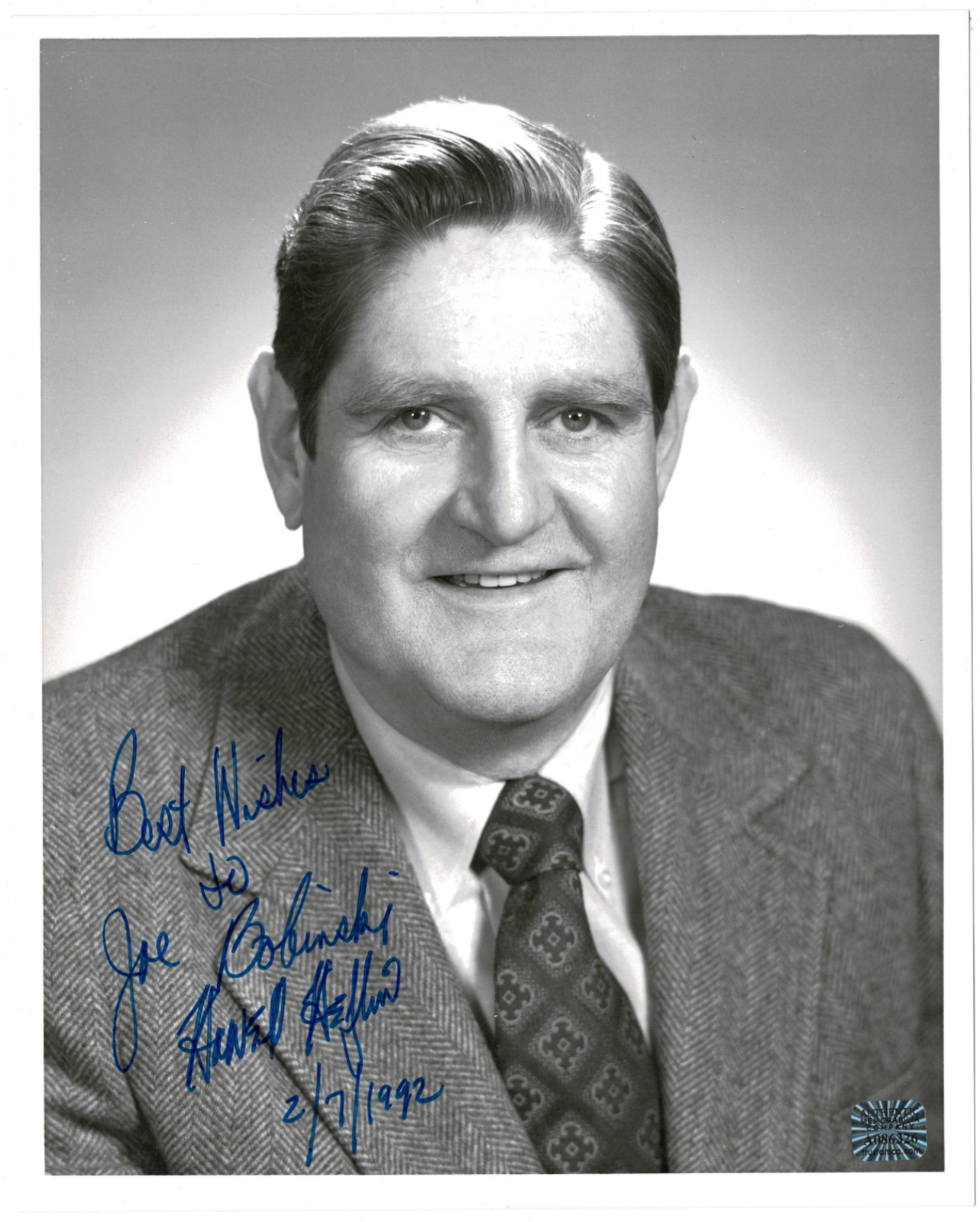 Howell Heflin signed autographed 8x10 photo RARE AMCo Authenticated 10832