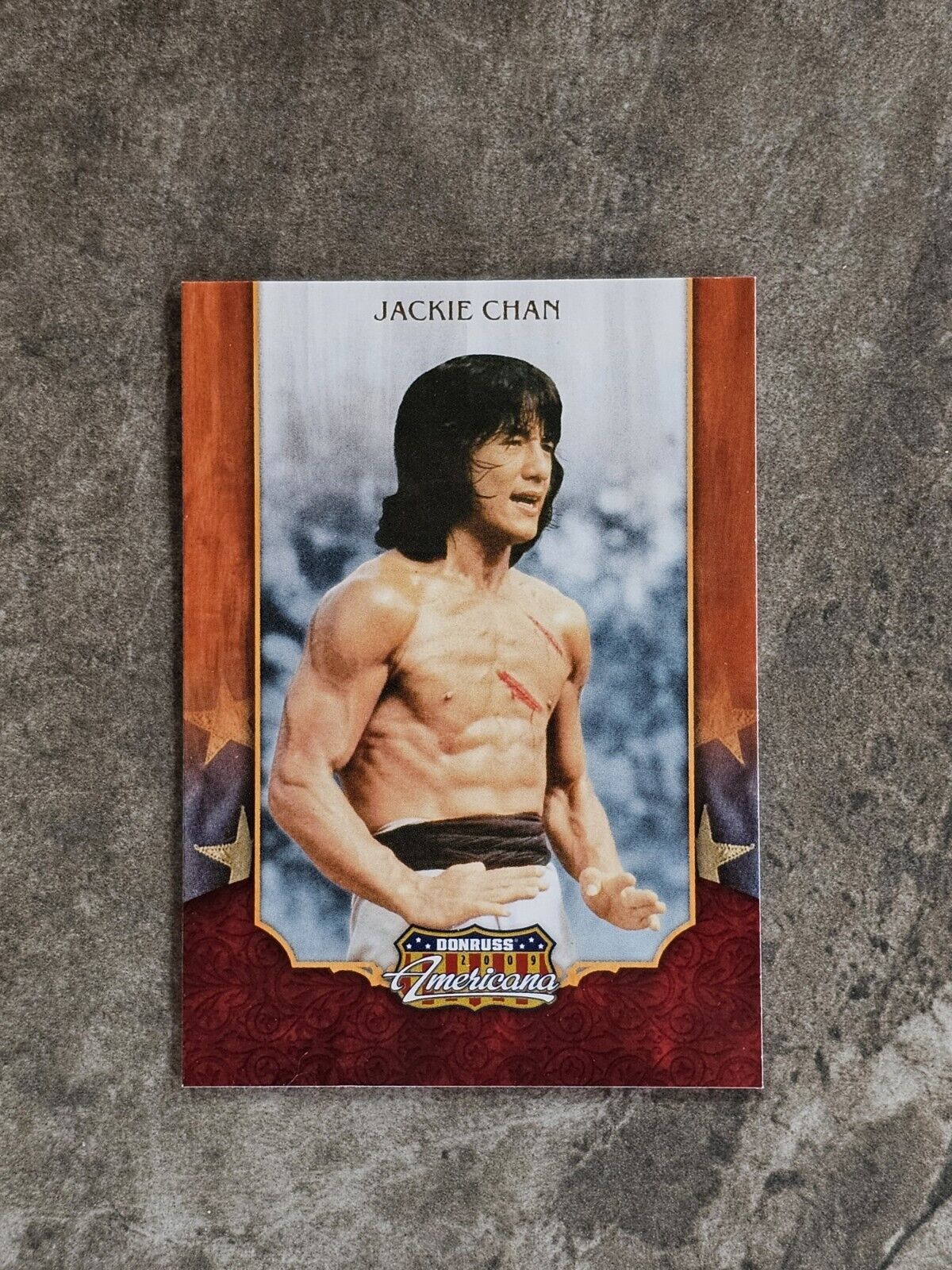 2009 Panini Donruss Americana Jackie Chan Card #1 🔥 Rush Hour Actor 🔥 