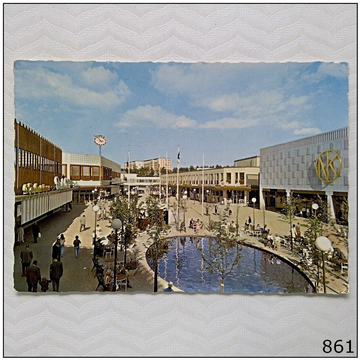 Farsta Centrum Postcard (P861)