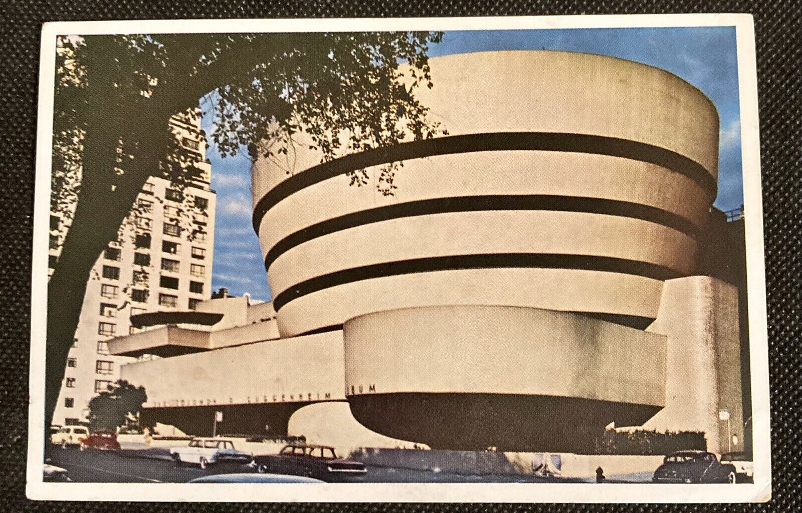 Vintage Solomon R. Guggen Heim Museum Postcard - NYC