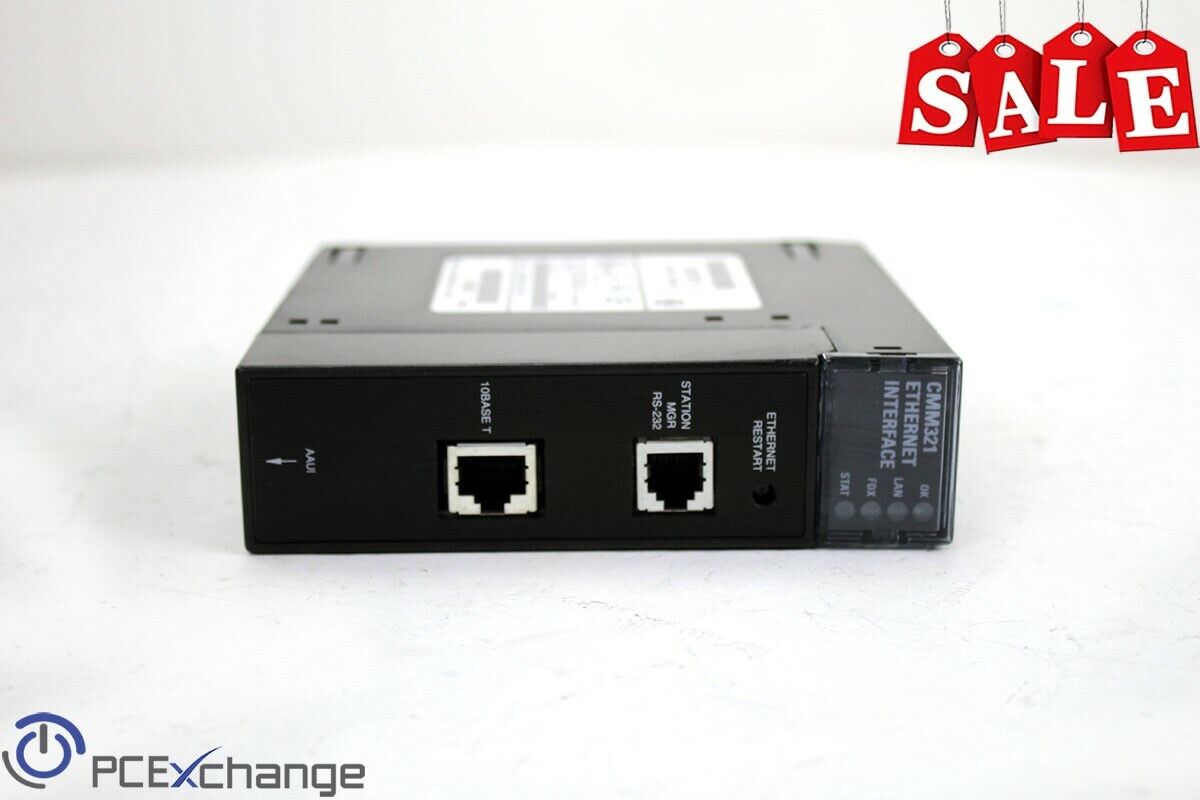 GE Fanuc IC693CMM321-JK Ethernet Controller Module for Sale - ScienceAGogo