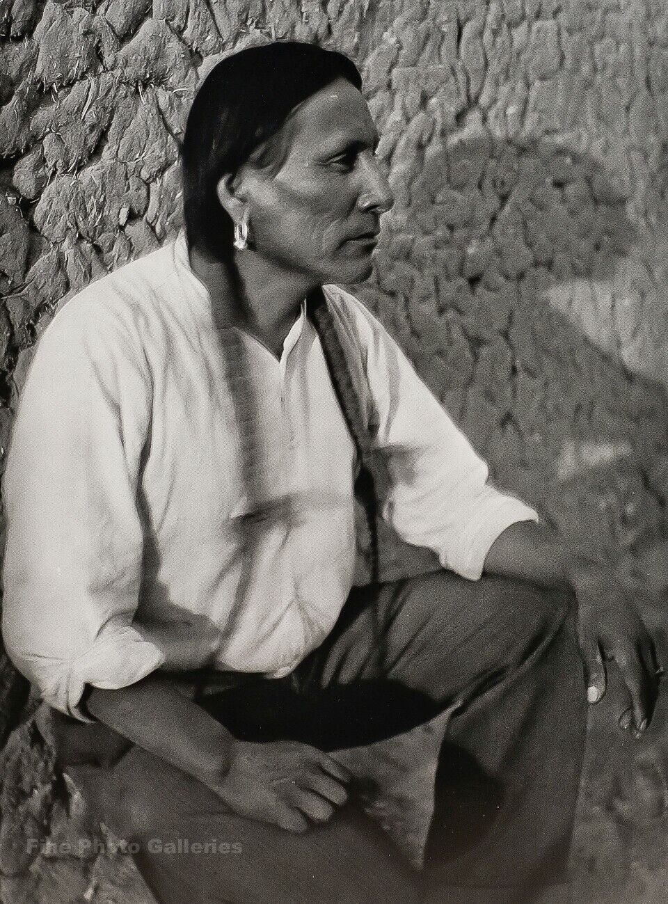1928/72 ANSEL ADAMS Vintage Julian Martinez Artist Pocano Pueblo Photo Art 11X14