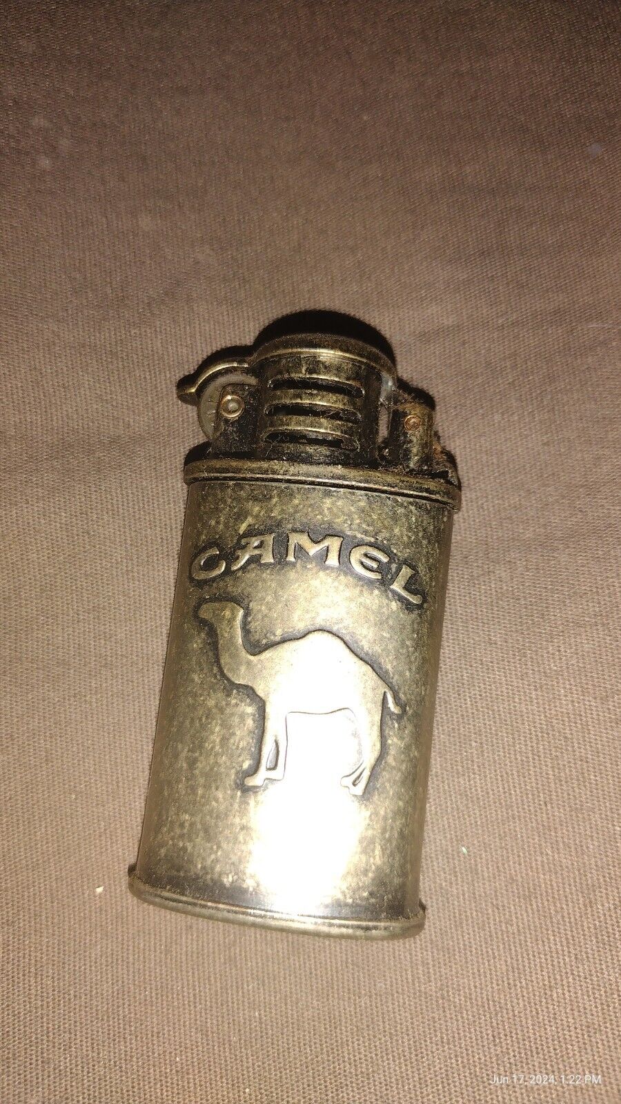 2 Vintage Camel Lighters