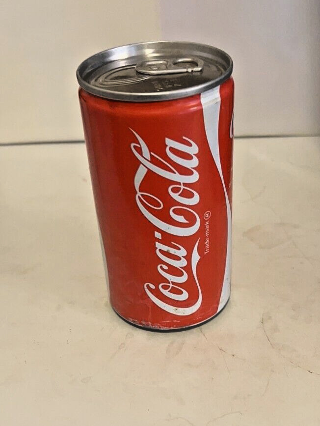 Coca Cola - Vintage Aluminum Can w/ Pull Top Tab (Prior to Formula Change 1985)