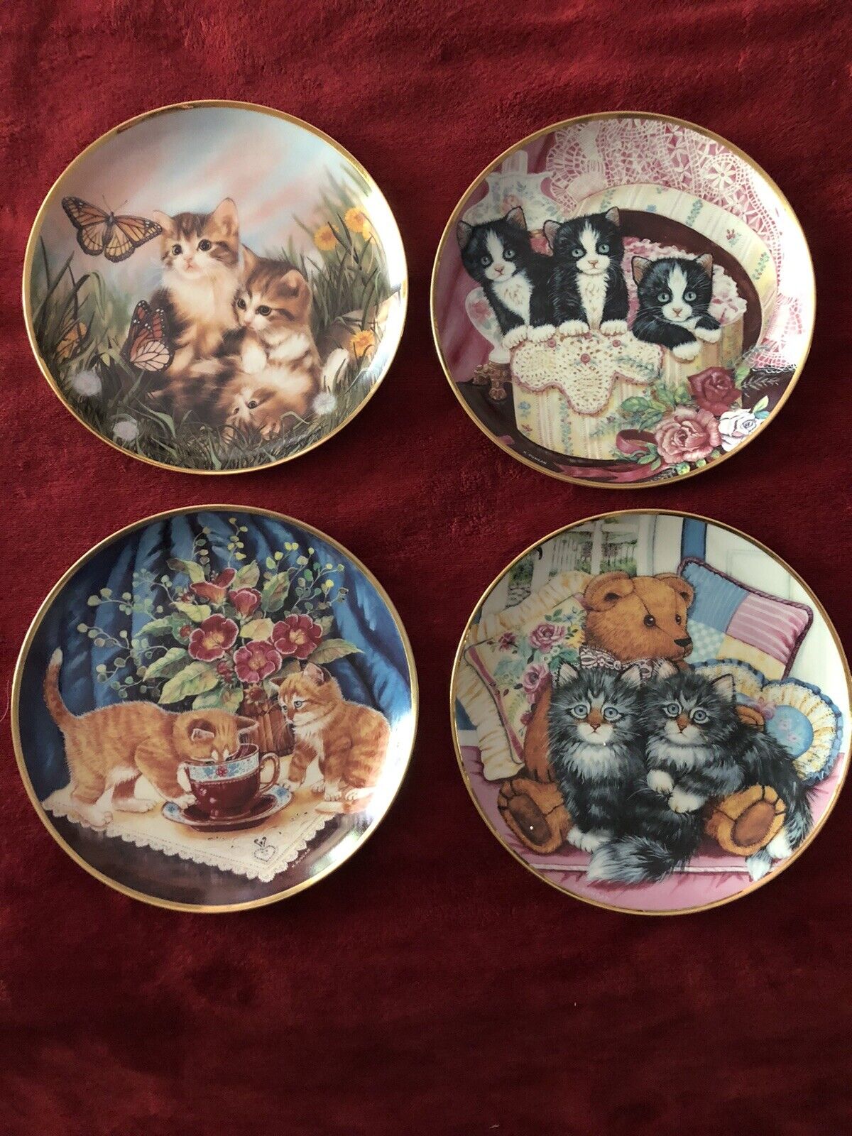 Franklin Mint Collectible Plates 