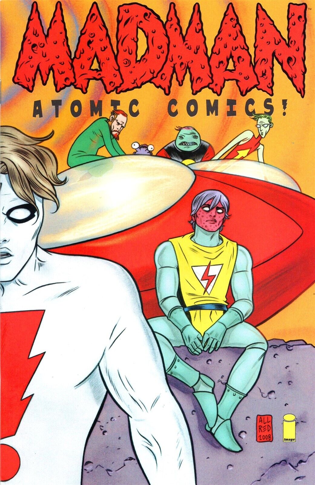 Madman Atomic Comics #8 Emerald City Comicon exclusive variant Image Mike Allred