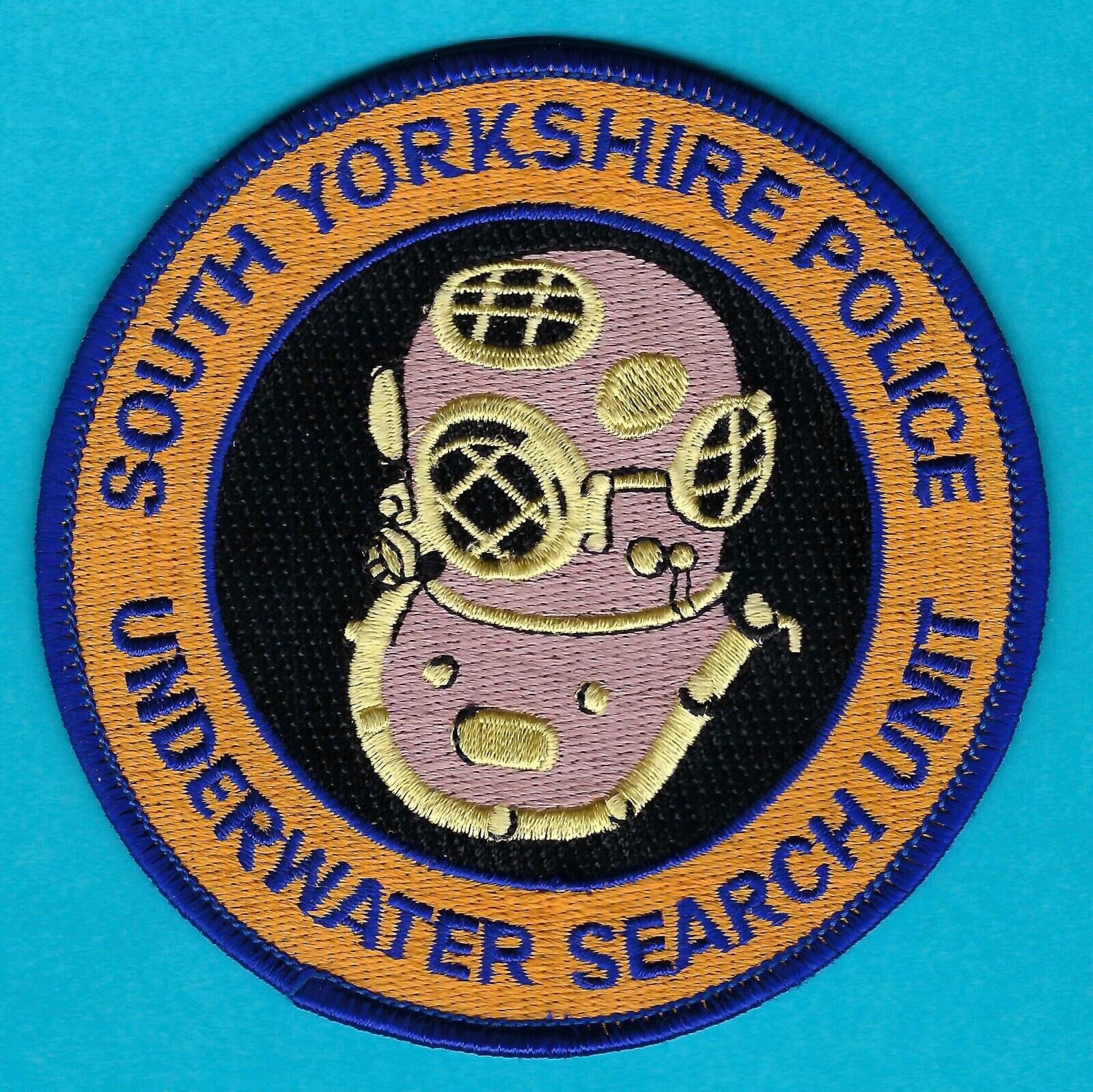 SOUTH YORKSHIRE UNITED KINGDOM POLICE UNDERWATER SEARCH UNIT DIVE TEAM PATCH