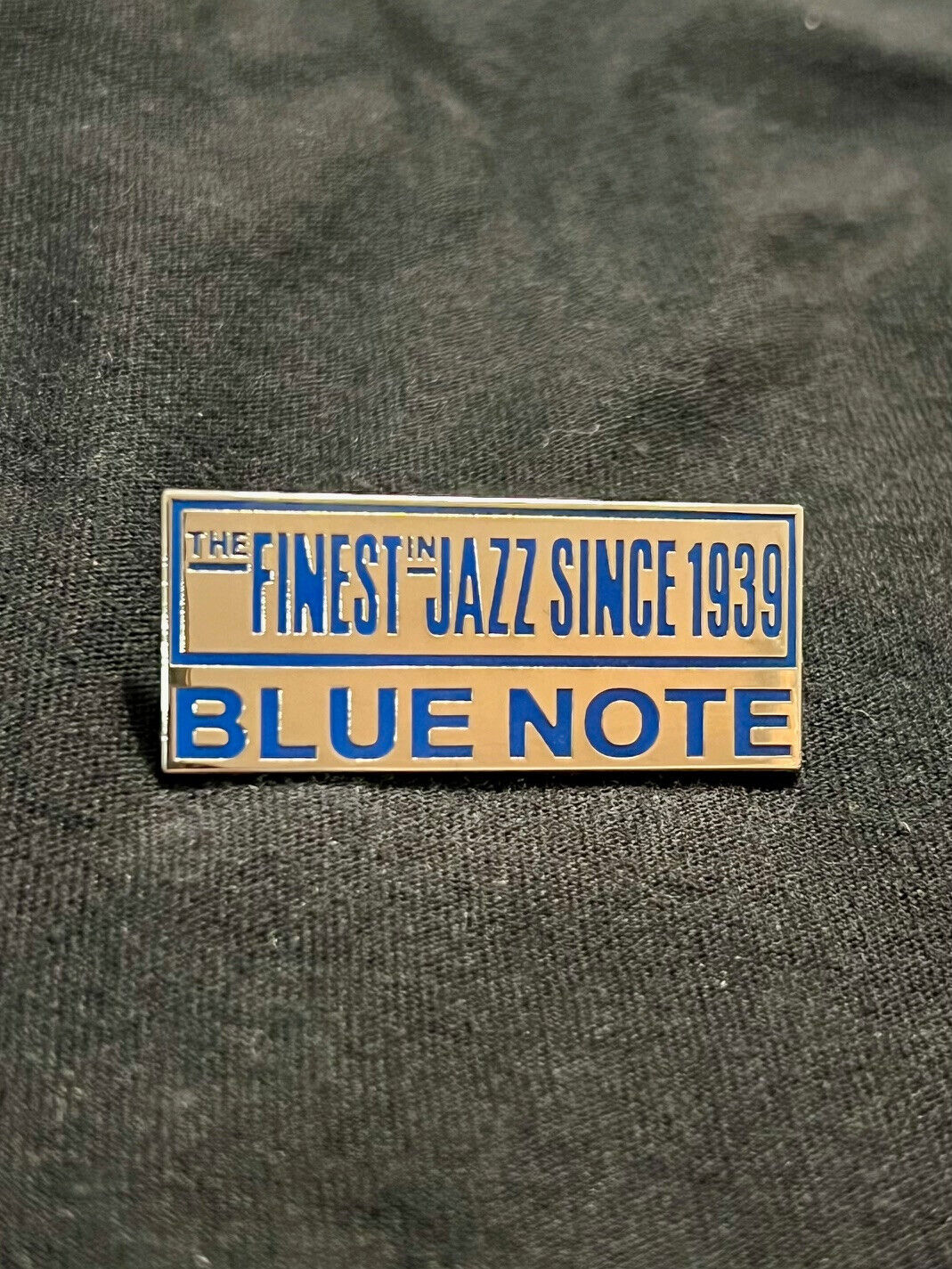 Blue Note Enamel Pin - Jazz record label - Miles Davis Lee Morgan Stan Getz