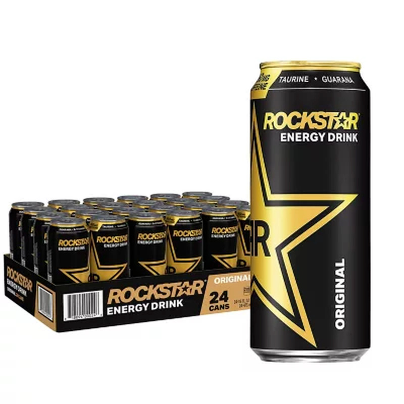 Rockstar Energy Drink Original 16 fl. oz. (Pack of 24)