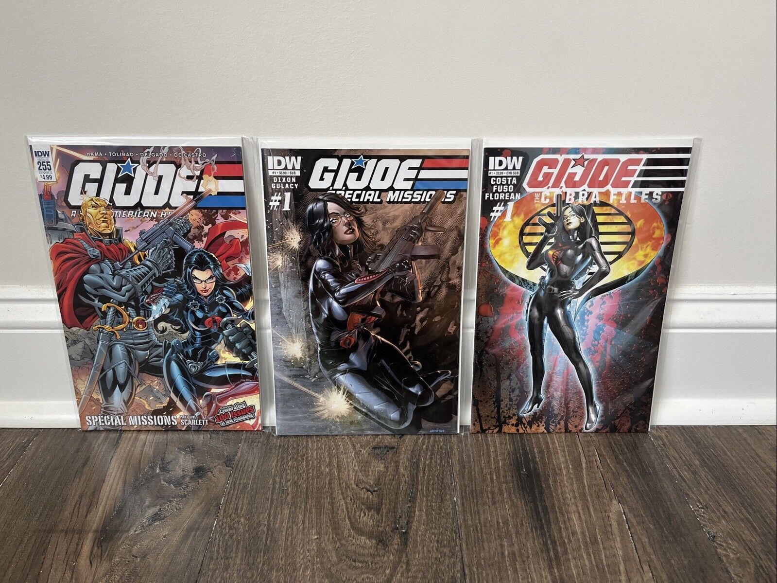 G.I. Joe Baroness Lot #255 COVER A Special Missions Cobra Files #1 Sub IDW