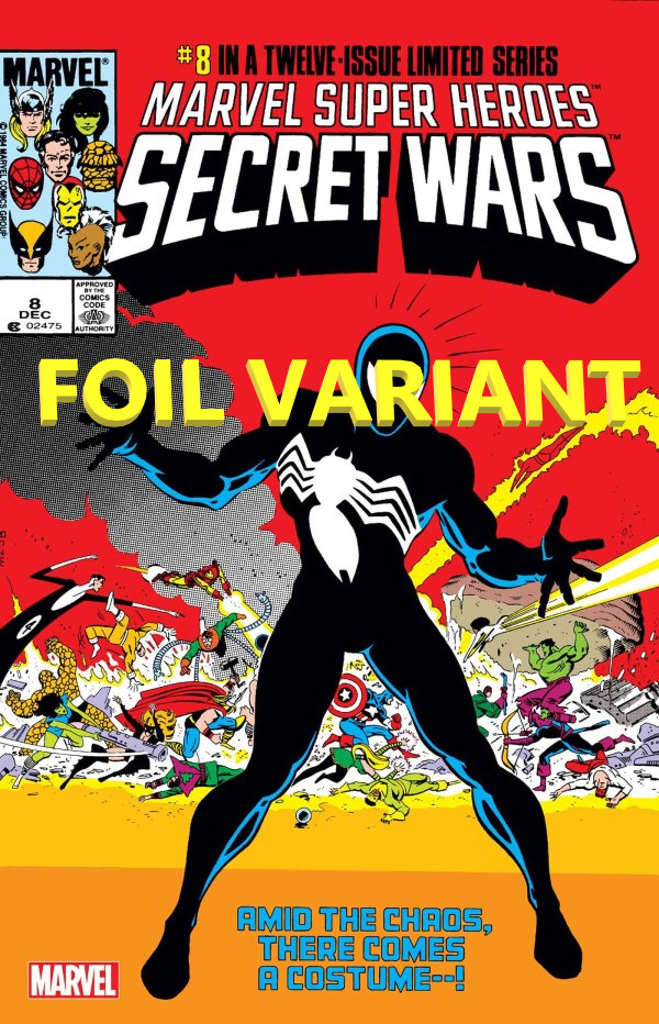 ( FOIL ) MARVEL SUPER HEROES SECRET WARS #8 FACSIMILE EDITION - PRESALE 8/7/24