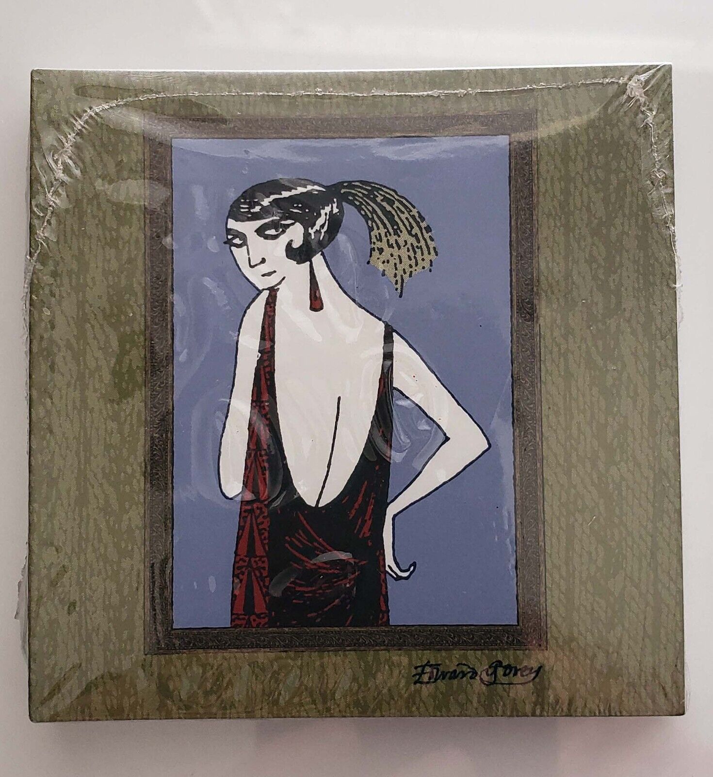 Edward Gorey Flapper Girl Gift Cards 12 Un-used rare out of print Pop Art Icon