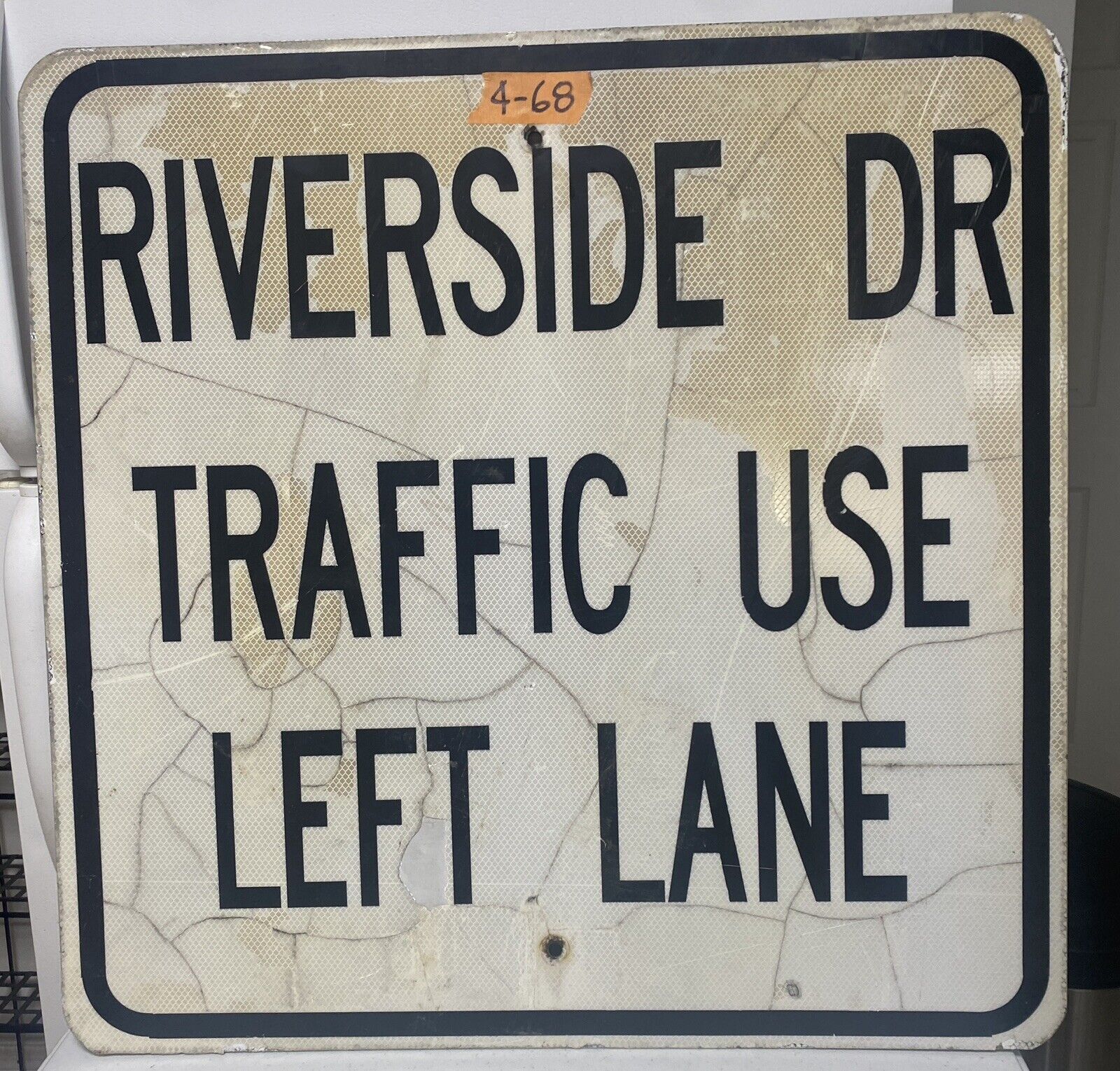 Street Traffic Road Sign Riverside Dr Danville 30\