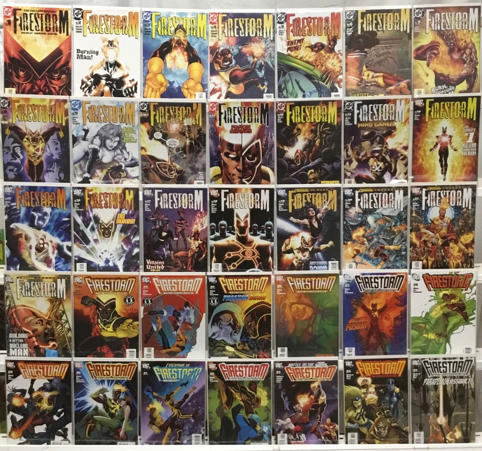 DC Comics Firestorm #1-35 Complete Set VF/NM 2004