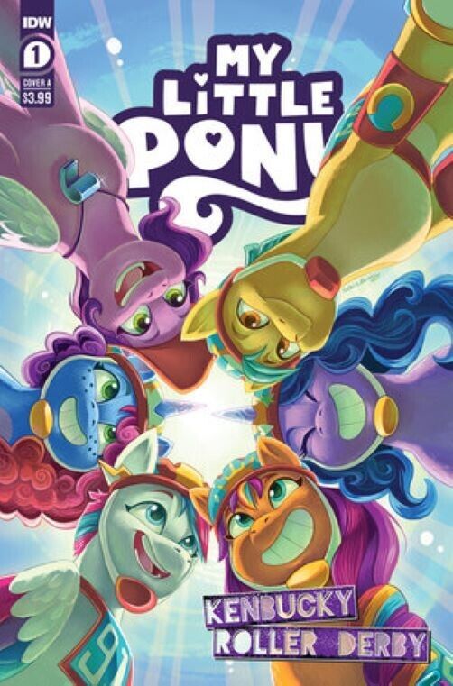 My Little Pony: Kenbucky Roller Derby #1-5 NM Cover A (IDW 2024) Pipp & Sunny