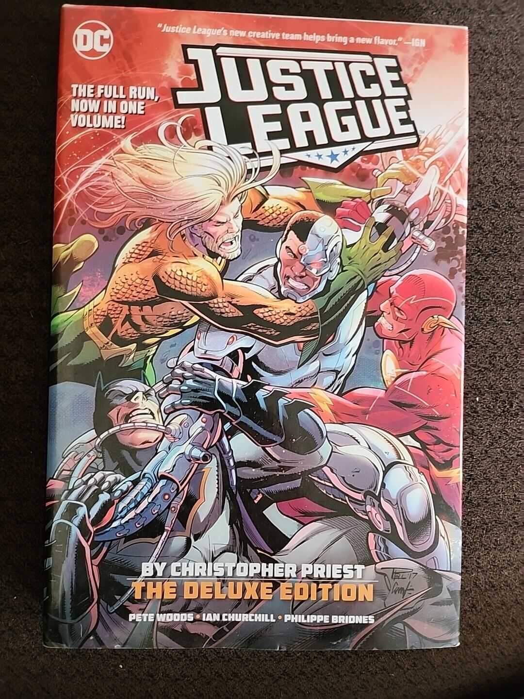 Justice League: The Rebirth Deluxe Edition Book Hardcover NEW 