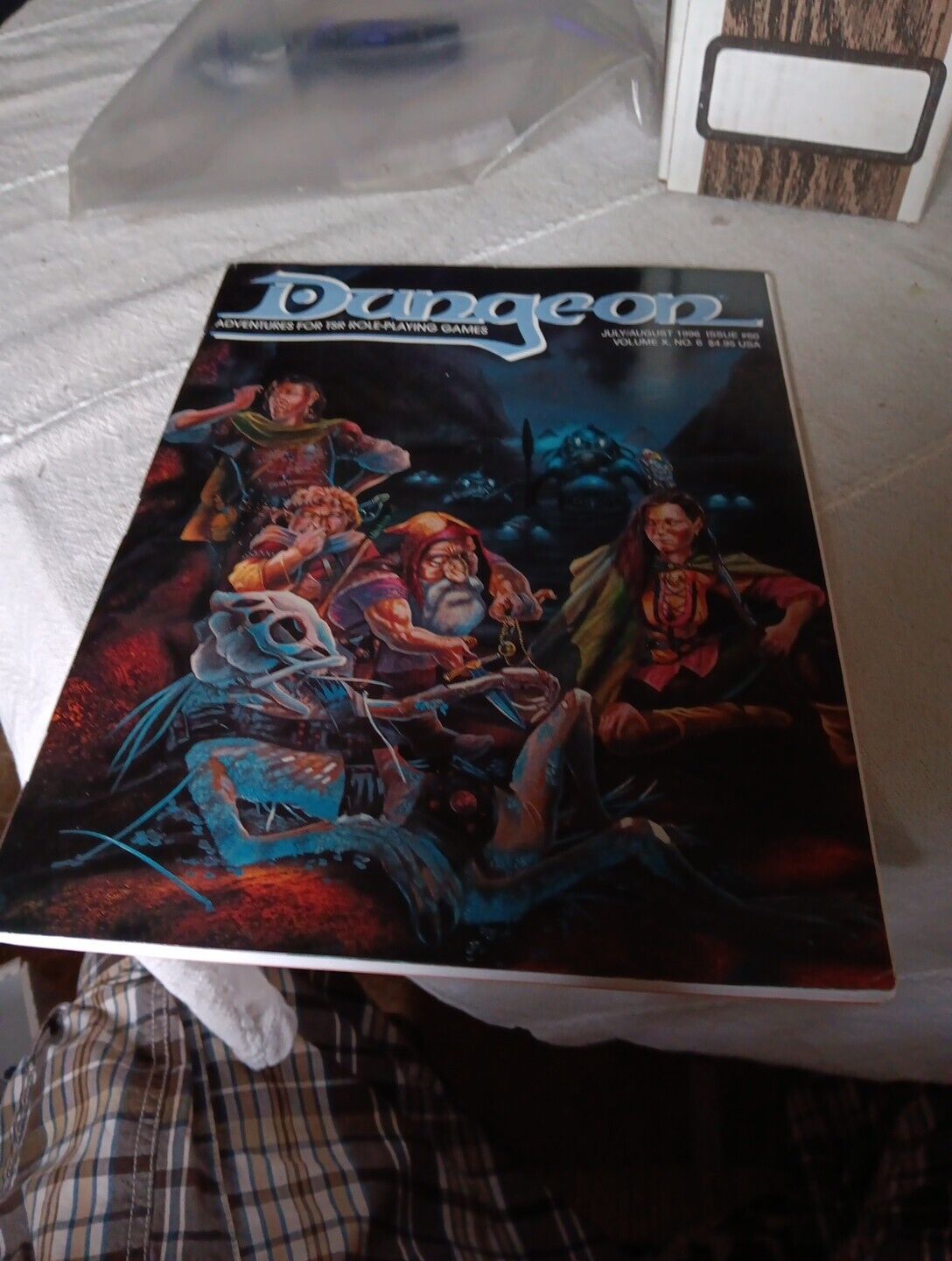 Dungeon Magazine #60 JULY/AUGUST 1996 WOTC TSR SEE OTHER D&D AUCTIONS