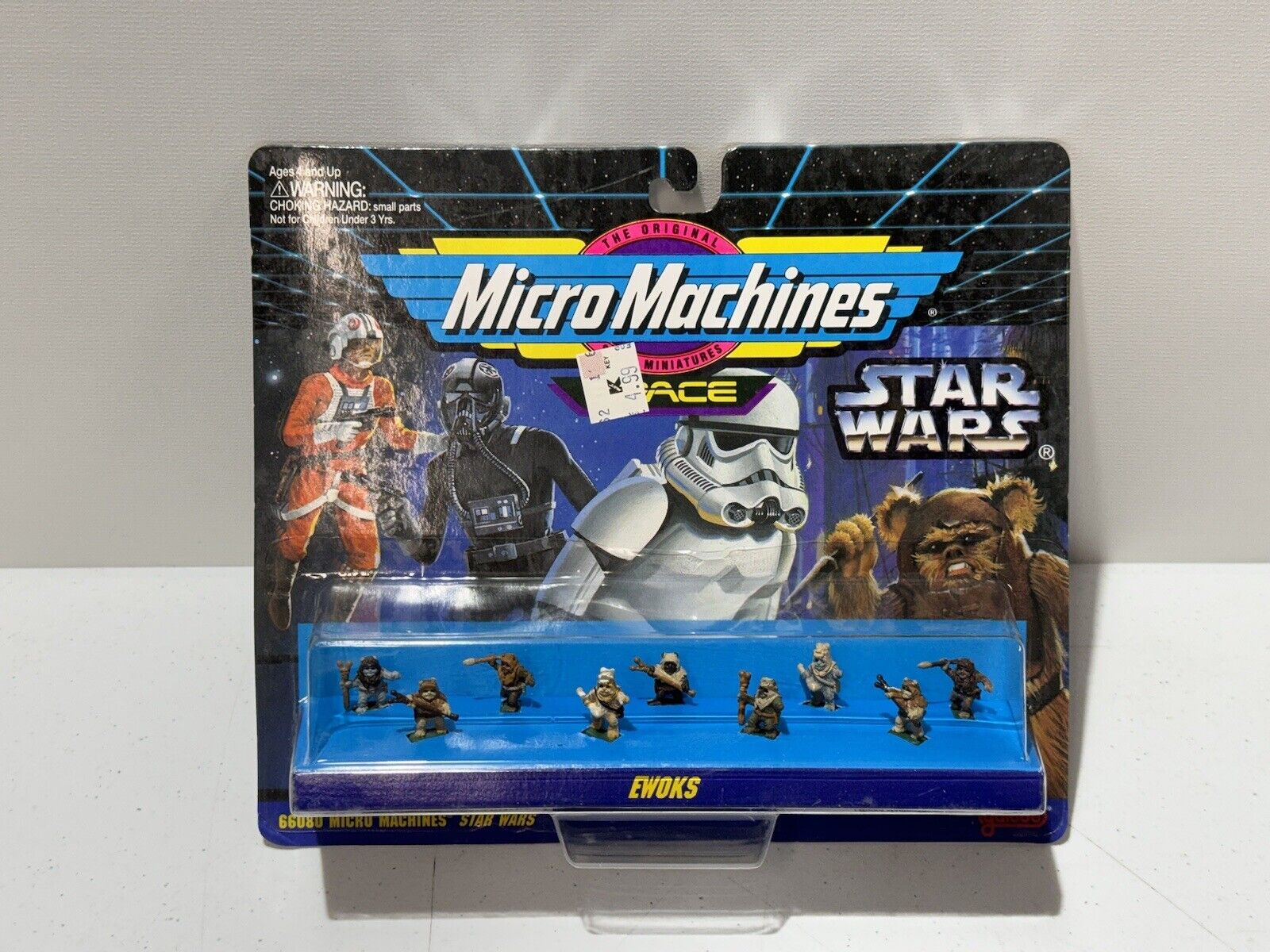 Star Wars Micro Machines Ewoks 66080 Galoob Vintage Figures 1994 New Sealed