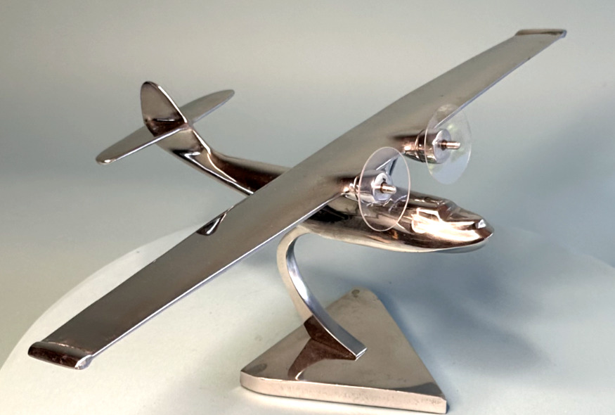 Consolidated PBY Catalina Solid Aluminum Metal Model