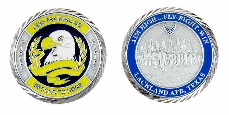 LACKLAND AIR FORCE BASE  EAGLES 322ND TRAINING SQUADRON 1.75