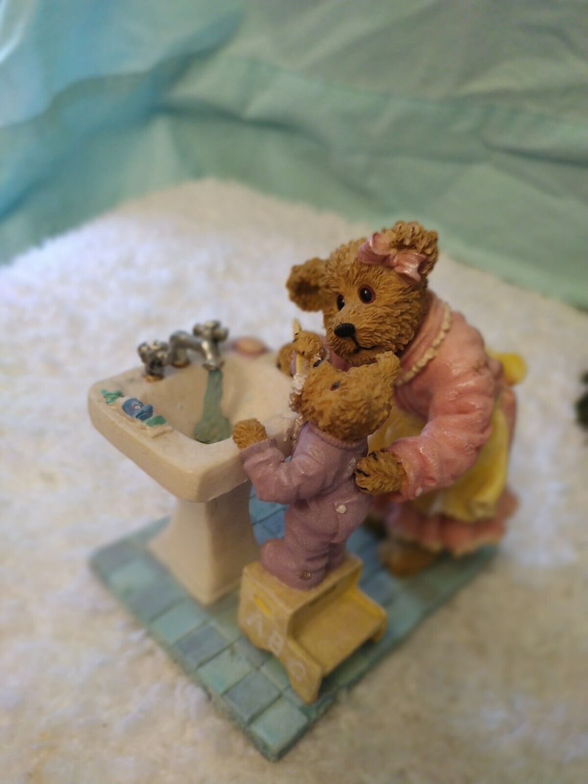 Boyds Bears Mama And Taylor Bedtime Routine