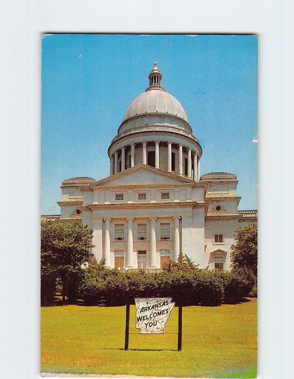 Postcard State Capitol Little Rock Arkansas USA