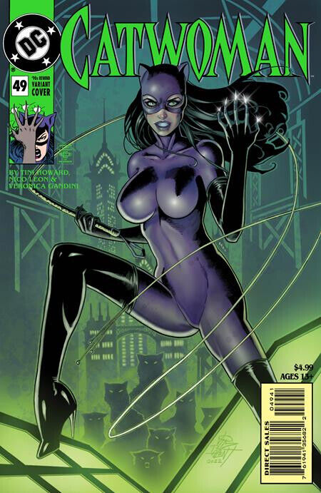 CATWOMAN #49 (JIM BALENT COVER C 90s VARIANT)(2022) COMIC BOOK ~ DC COMICS