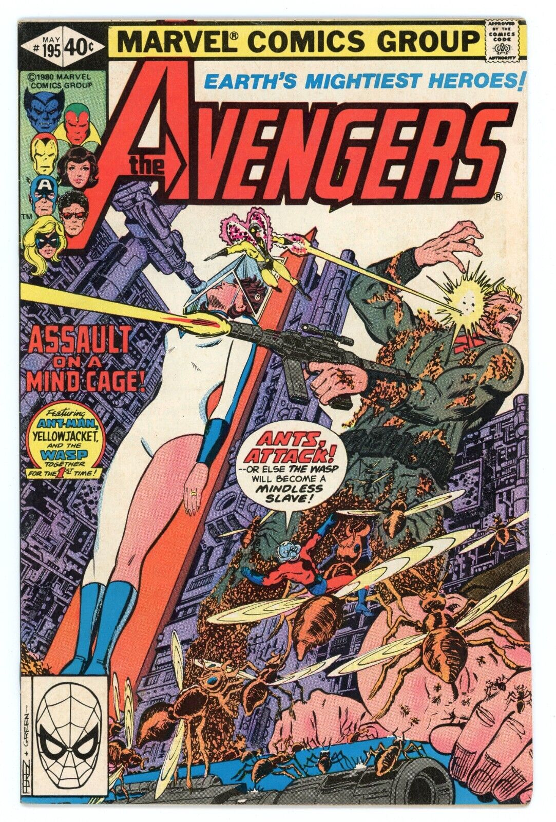 Avengers #195 Marvel Comics 1980