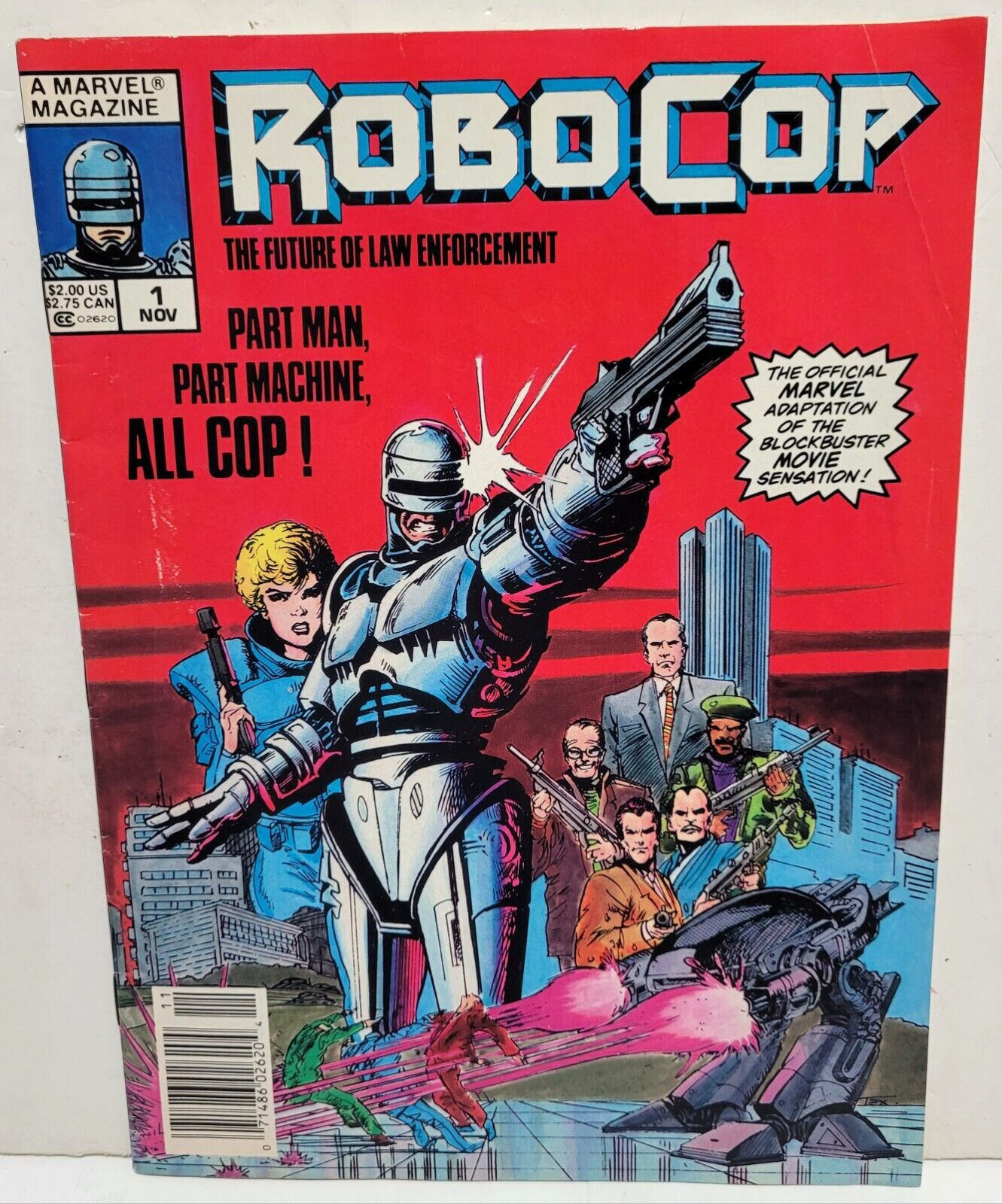 ROBO COP 1987 OCTOBER VOL.1 NO.1 COMIC BOOK