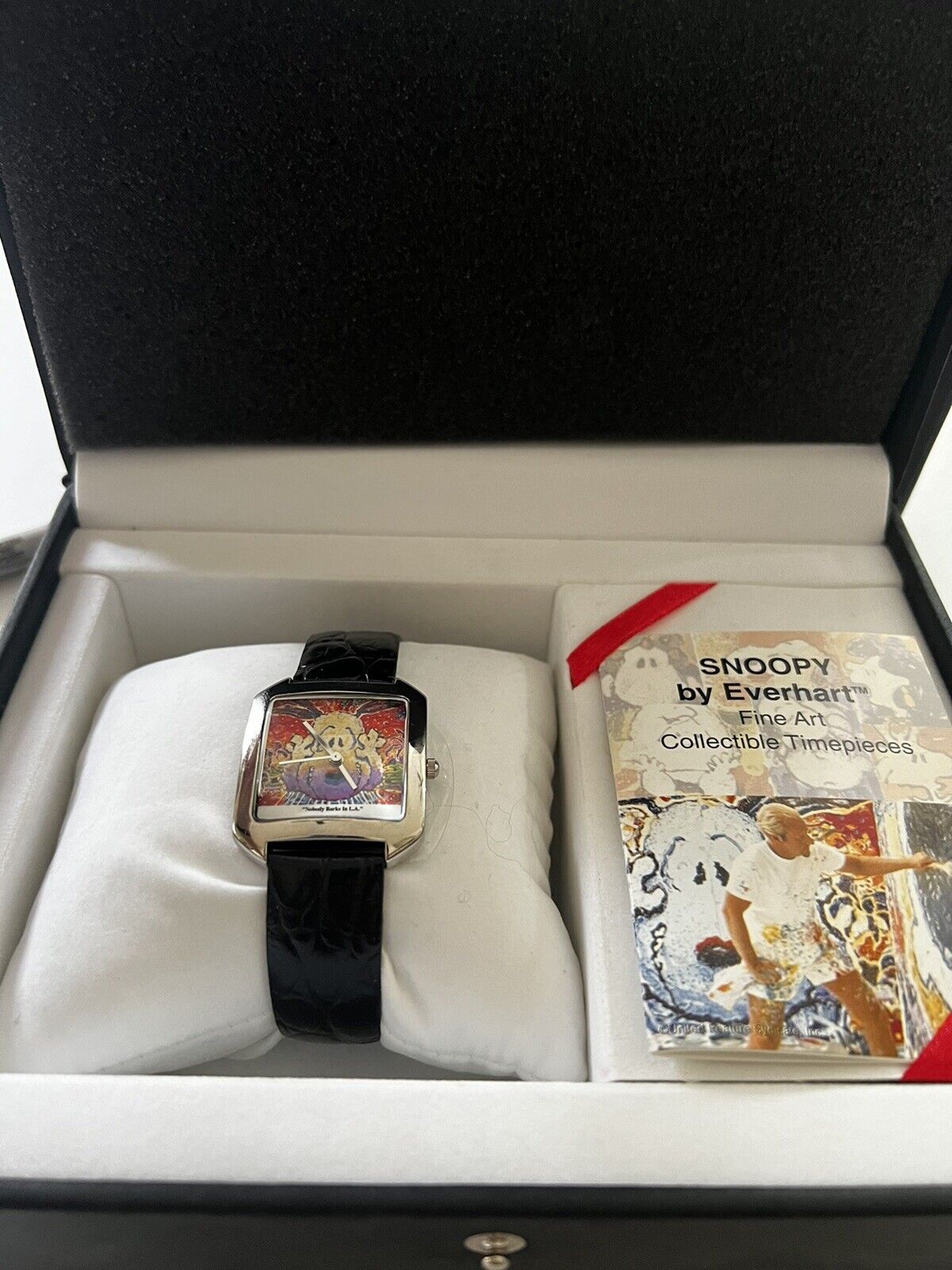 Tom Everhart Snoopy Nobody Barks In L.A Quartz Watch RARE New In Box