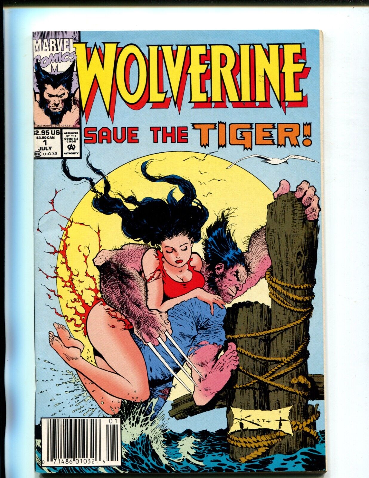 Wolverine Save The Tiger #1  1992