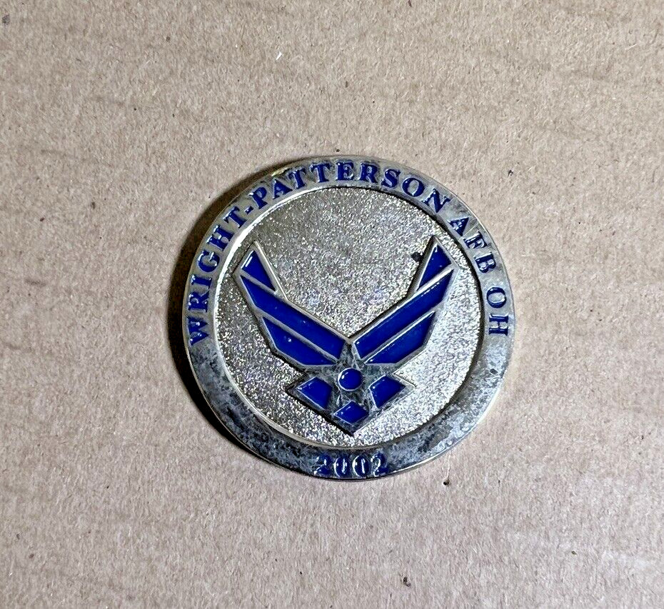 US Air Force Wright - Patterson AFB OH Base Honor Guard Challenge Coin 2002