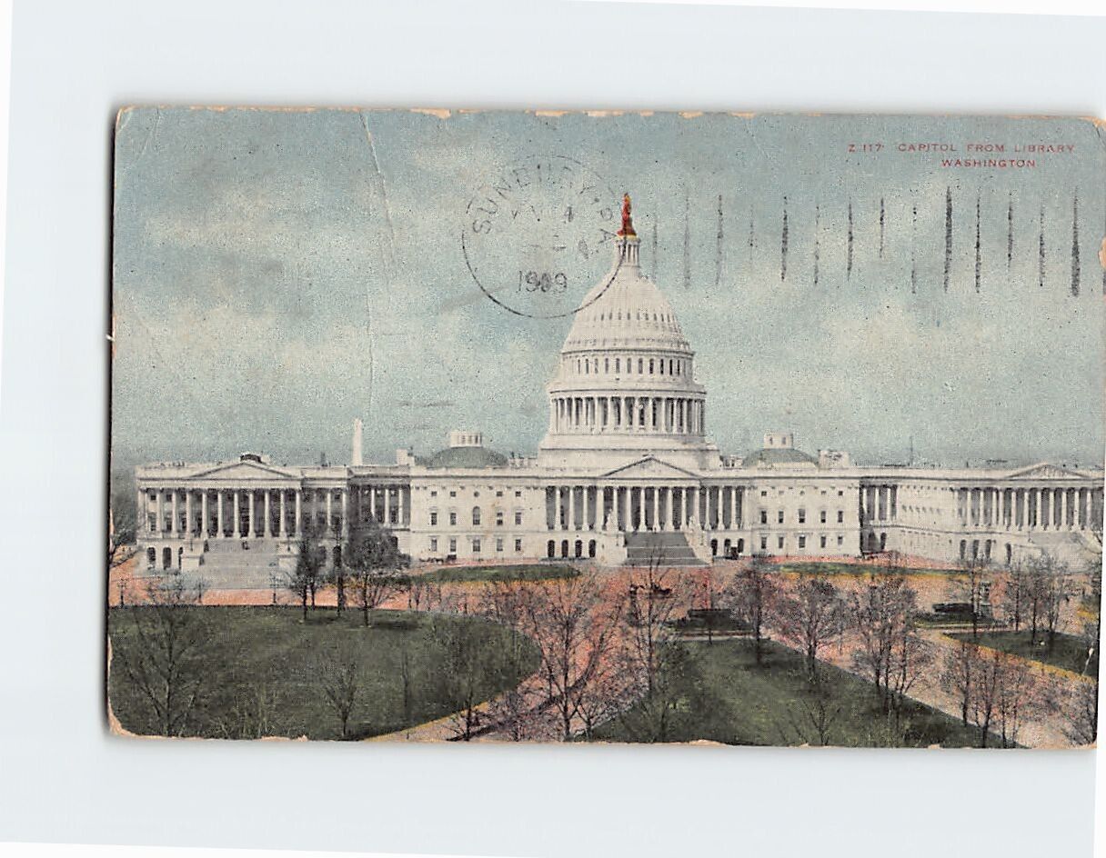 Postcard US Capitol Washington DC USA
