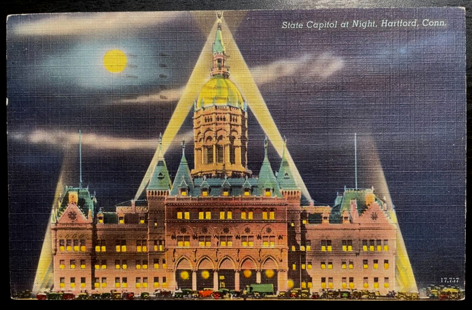 Vintage Postcard 1953 State Capitol Building, Hartford, Connecticut (CT)
