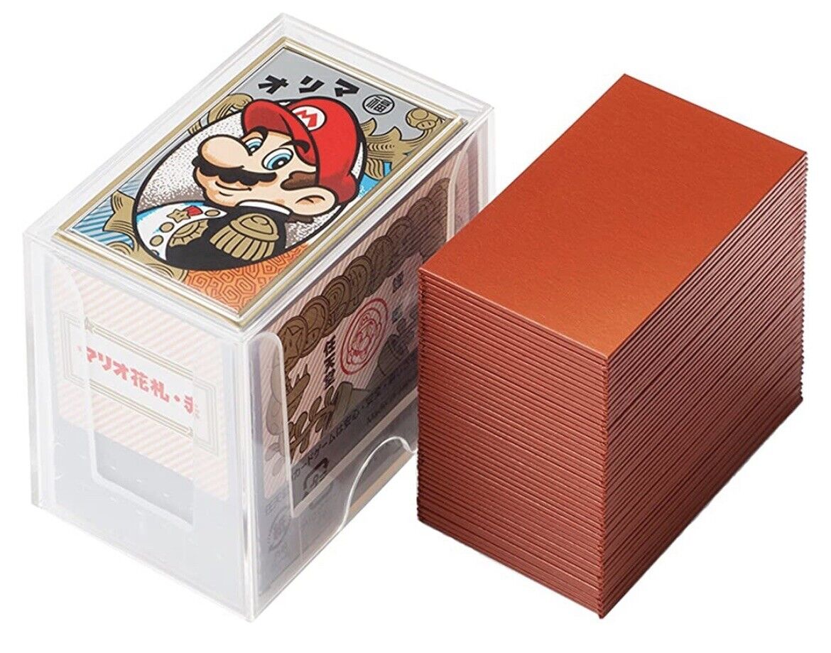 Nintendo Mario Hanafuda Red/Japanese Playing Cards/New