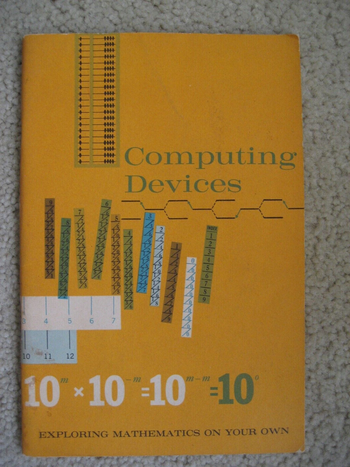 Computing Devices EXPLORING MATHEMATICS Vintage PB 1961c Webster Publishing