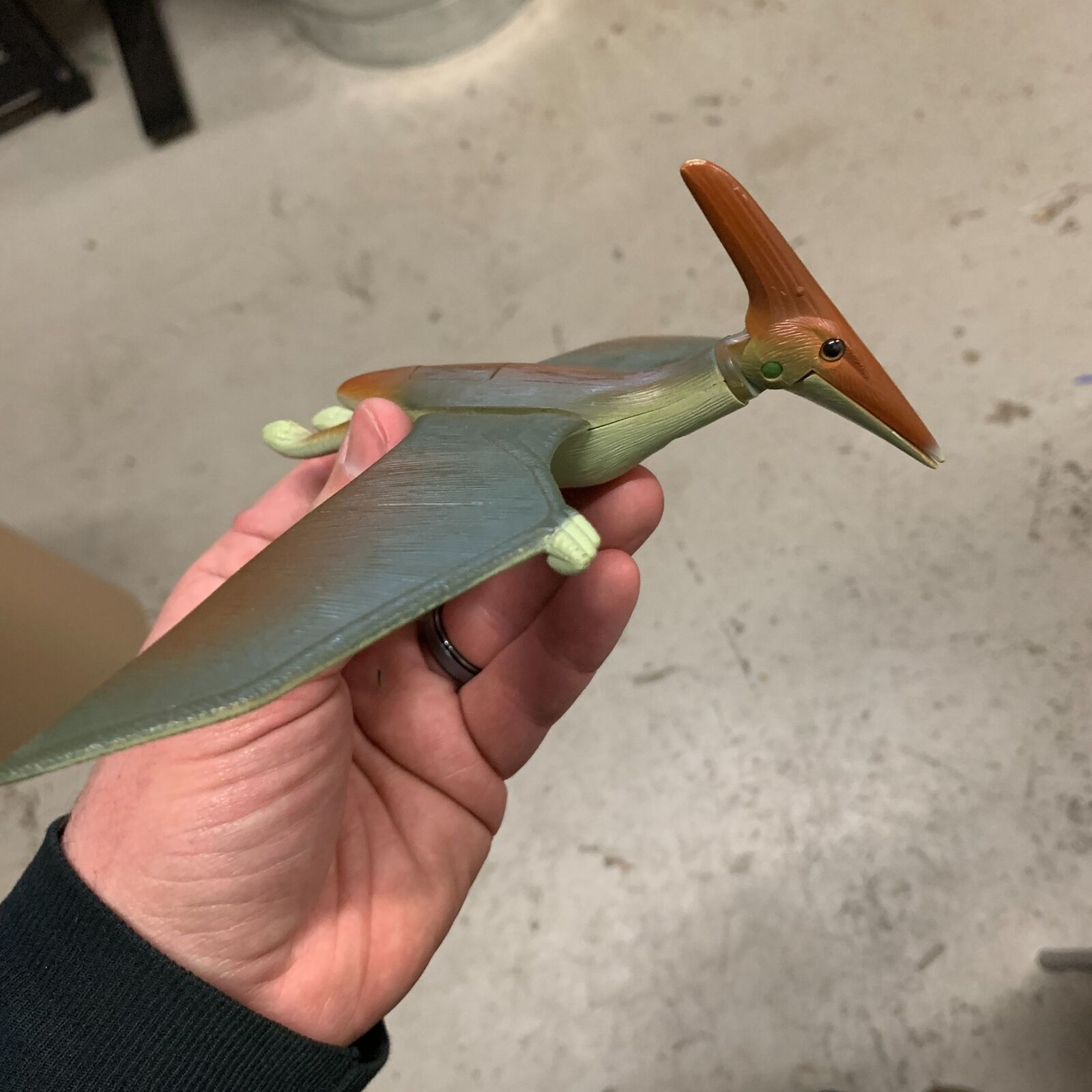 Vintage DINO RIDERS 1987 Pteranodon Loose Figure Tyco Series 1