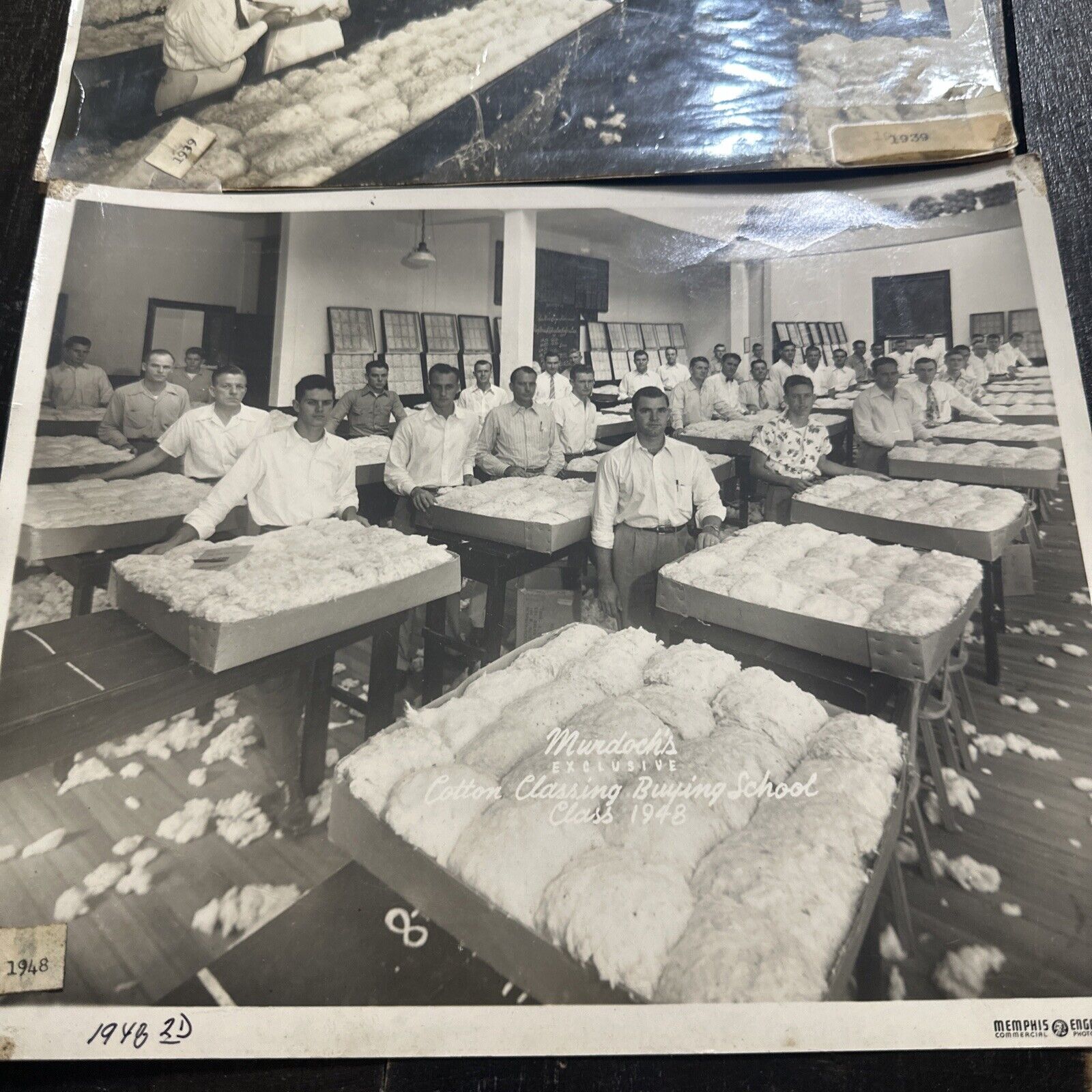 Cotton Classing Buying School Class 1948 Photo Murdoch Exclusive Photo Antique