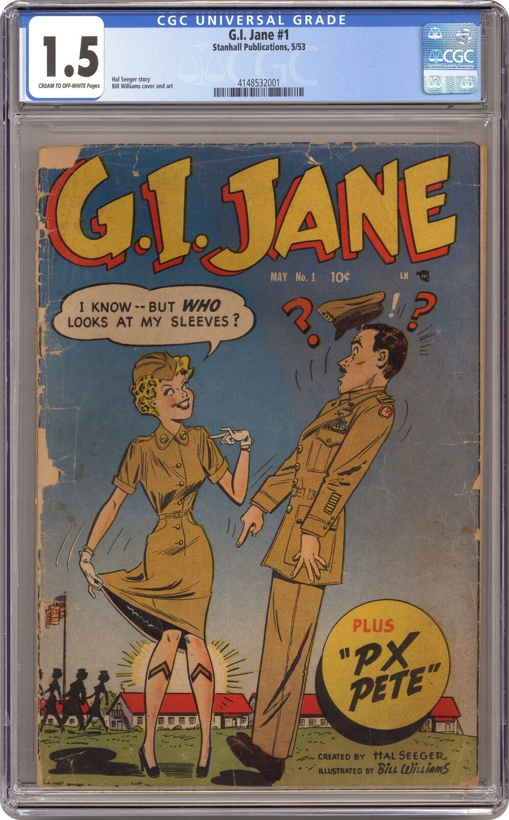 GI Jane #1 CGC 1.5 1953 4148532001