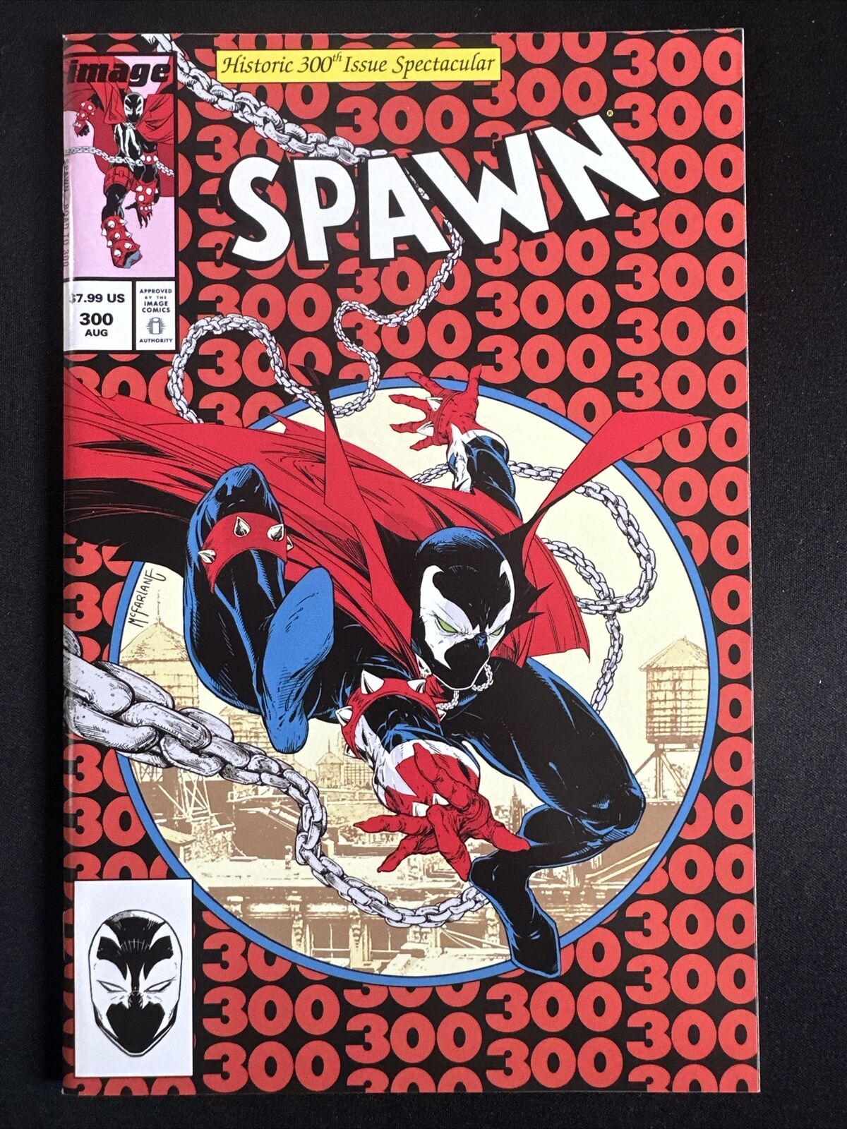 Spawn #300 ASM 300 Homage variant Todd Mcfarlane Low Print Run comic VF/NM