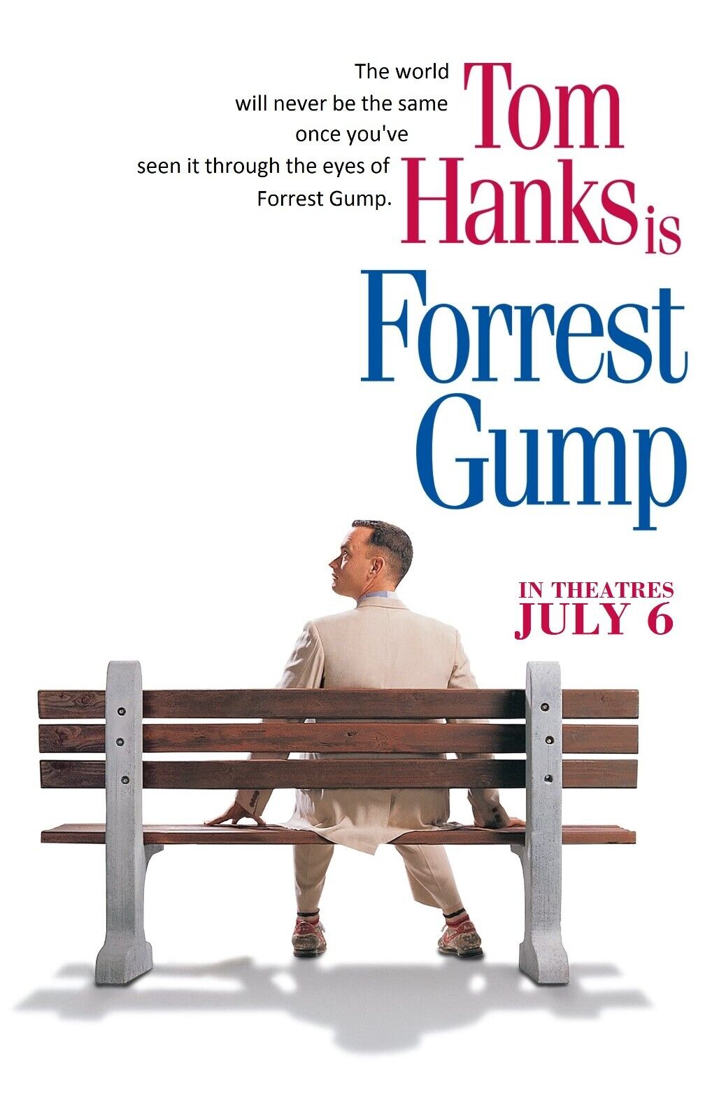 FORREST GUMP Framed Movie Poster (1994) Tom Hanks - 11x17 13x19 NEW USA