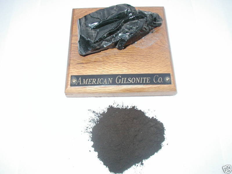 Gilsonite Asphaltum 200 Mesh Powder 1/4 Pound