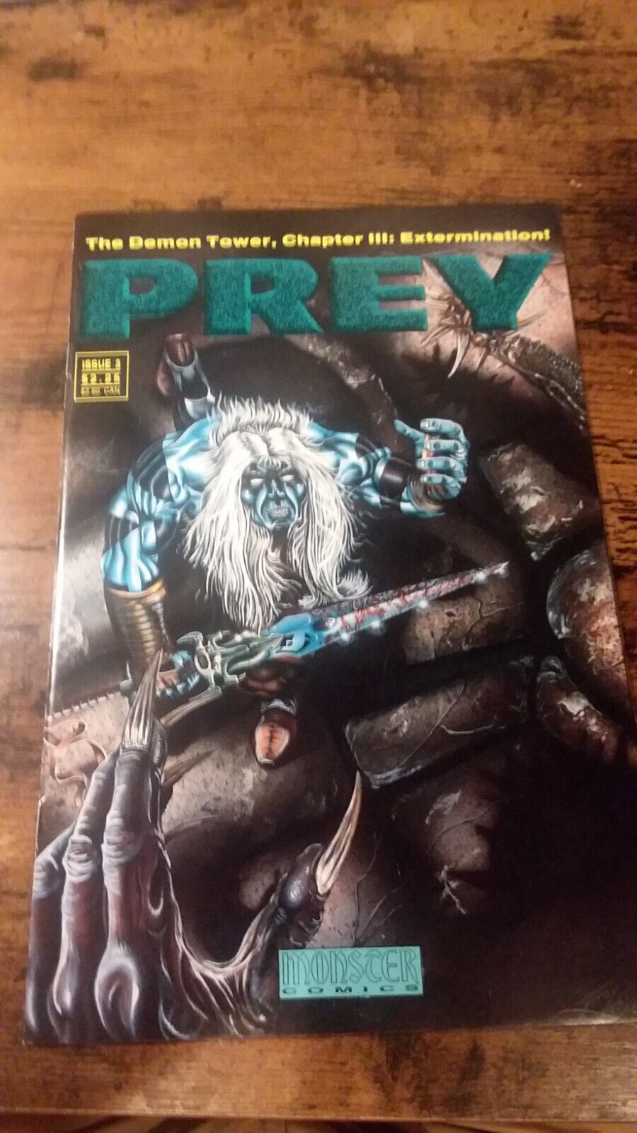 Prey, The Demon Tower Chapter III (Monster Comics, 1991), Issue #2, Very Rare
