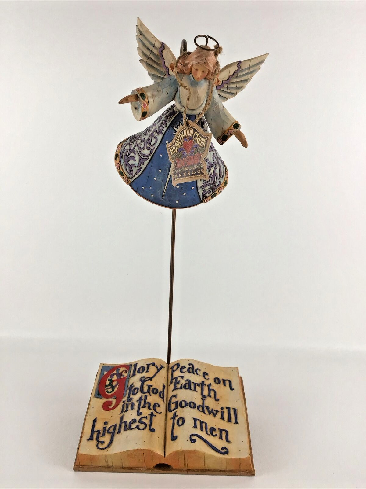 Jim Shore ‘Peace On Earth’ Angel for Nativity #118943 2004 Figure Figurine #2