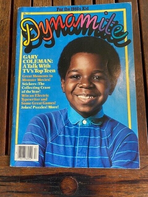 Vintage 1984 Dynamite Magazine #117 Gary Coleman Diff\'rent Strokes